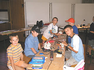 Solarbastelkurs Freilassing August 2003