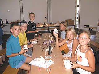 Solarbastelkurs Freilassing August 2003